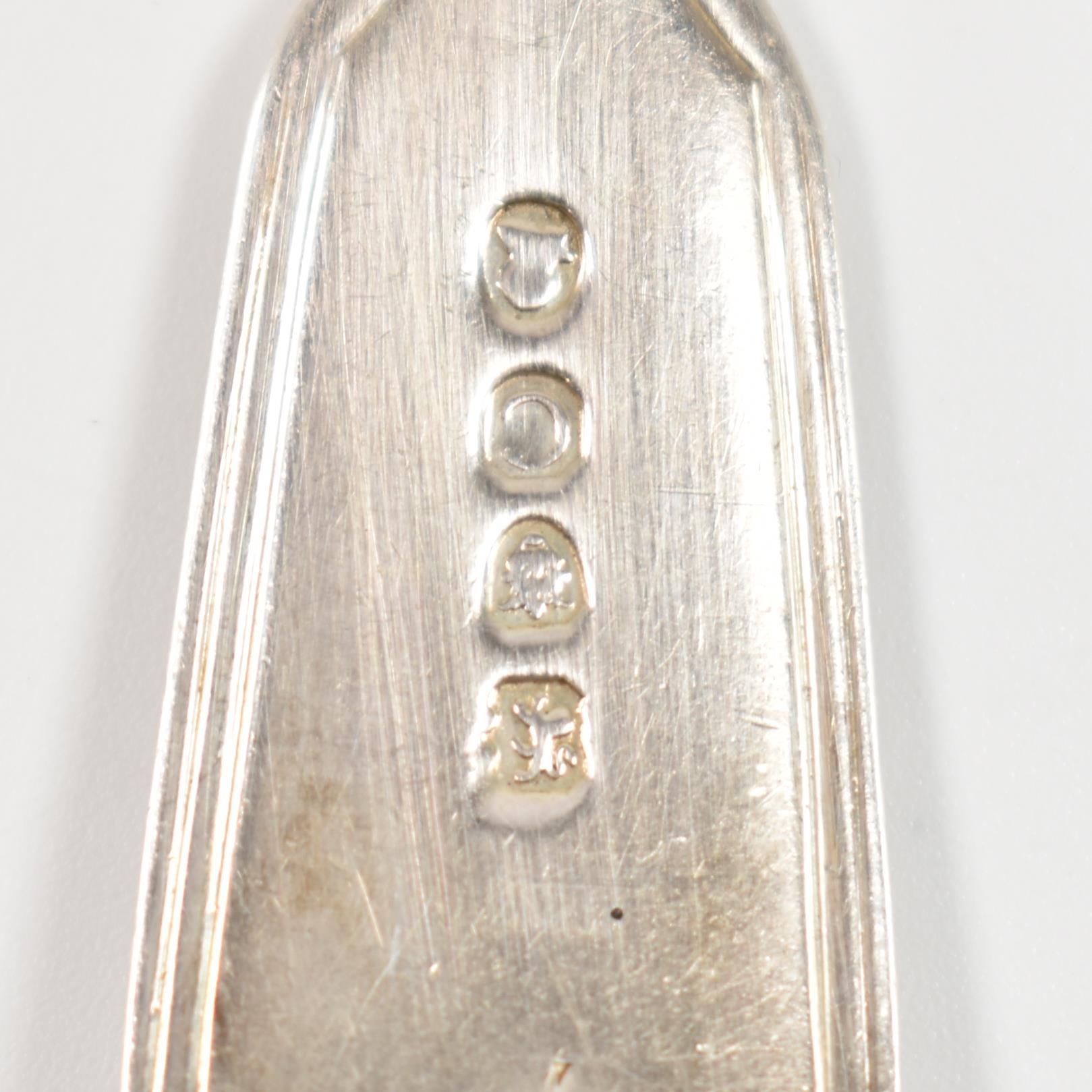 FOUR 19TH CENTURY SILVER SPOONS - Image 5 of 10