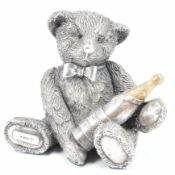 HALLMARKED SILVER COUNTRY ARTISTS FIGURE OF A BEAR