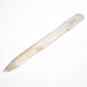 HALLMARKED VINTAGE SILVER LETTER OPENER