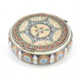 RUSSIAN IMPERIAL SILVER CLOISONNE BOX