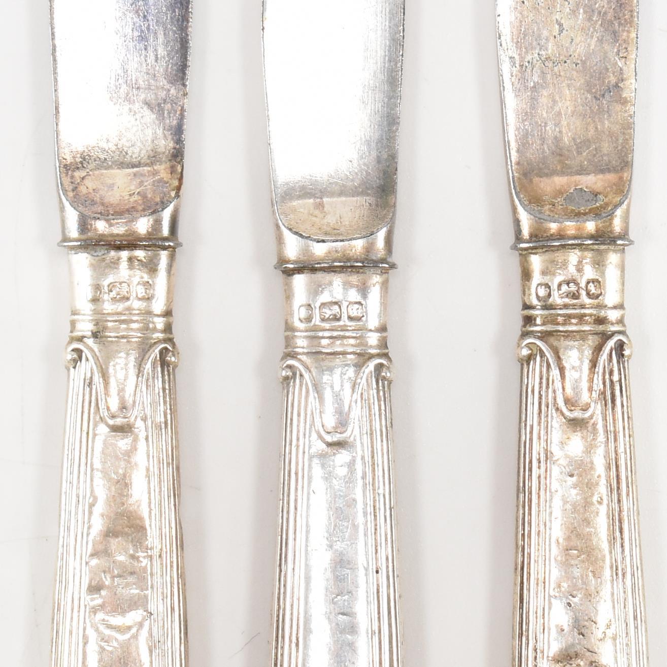 AN ASSORTMENT OF SILVER HALLMARKED FLATWARE - Image 3 of 9