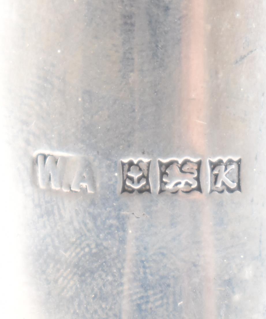 PAIR OF HALLMARKED SILVER SALT & PEPPER SHAKERS - Image 3 of 5