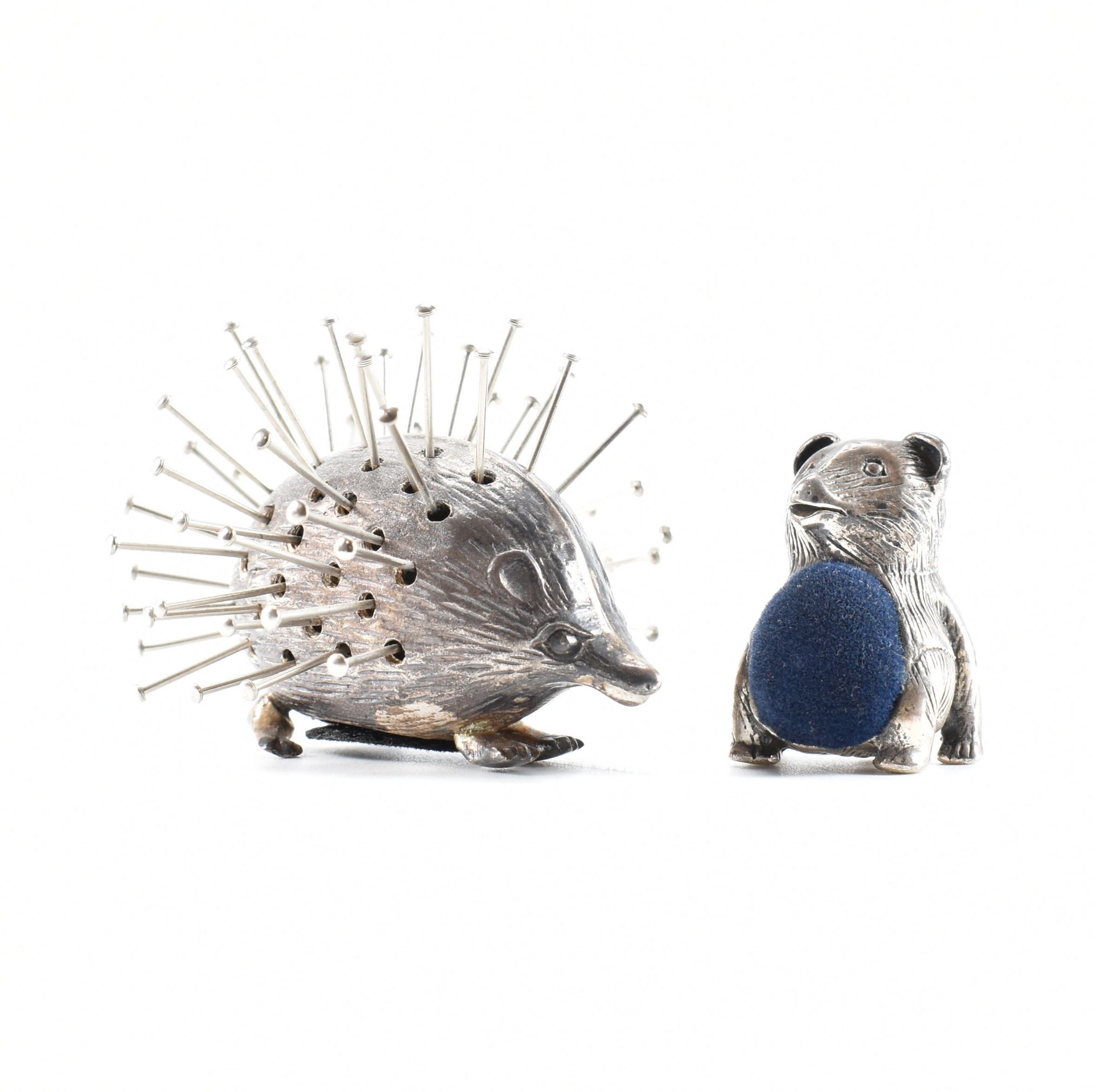 HEDGEHOG PIN CUSHION & BEAR PIN CUSHION