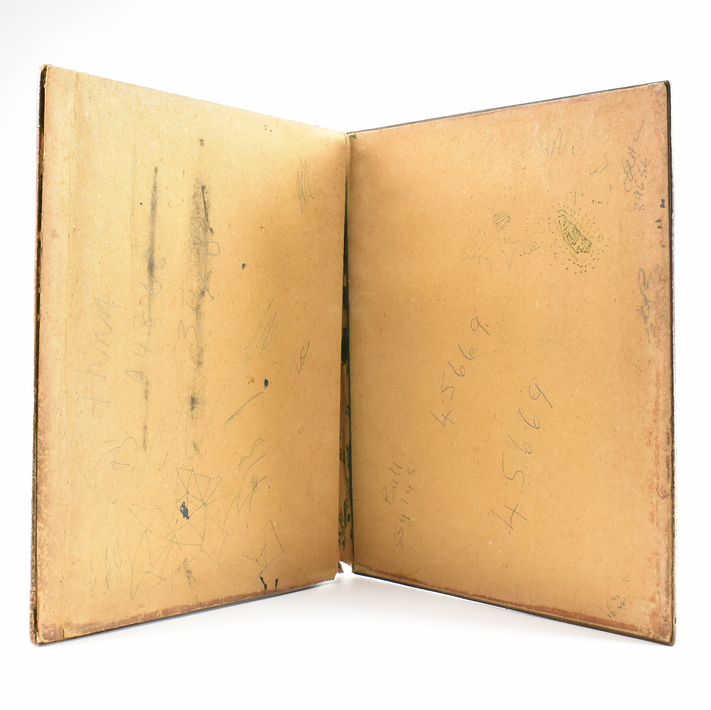 VICTORIAN PHOTOGRAPH ALBUM COVER WITH SILVER PANELING - Image 5 of 5