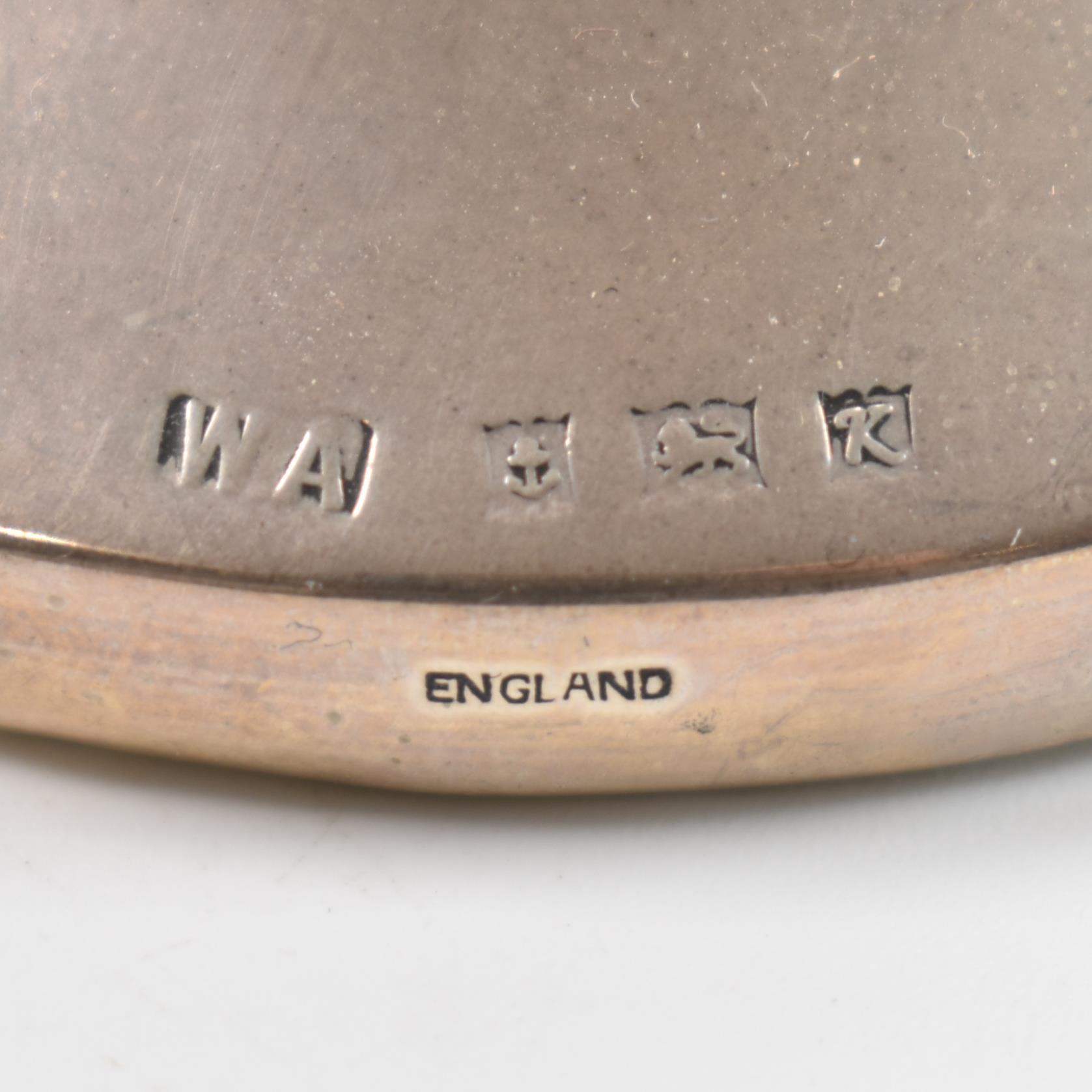 COLLECTION OF ASSORTED FILLED HALLMARKED SILVER - Image 8 of 10