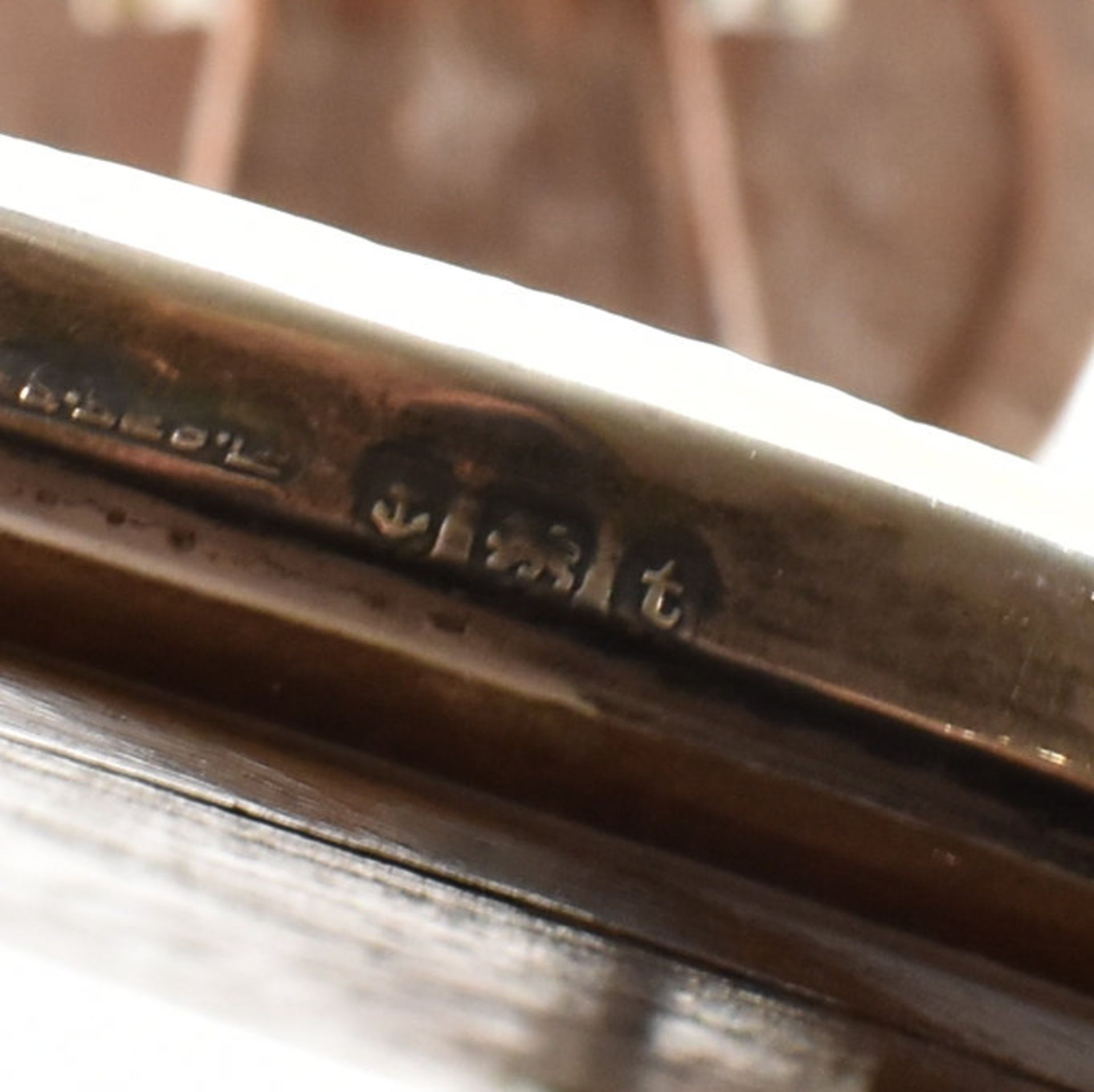 A GROUP OF THREE GEORGE V HALLMARKED SILVER FRONTED PICTURE FRAMES - Image 3 of 3