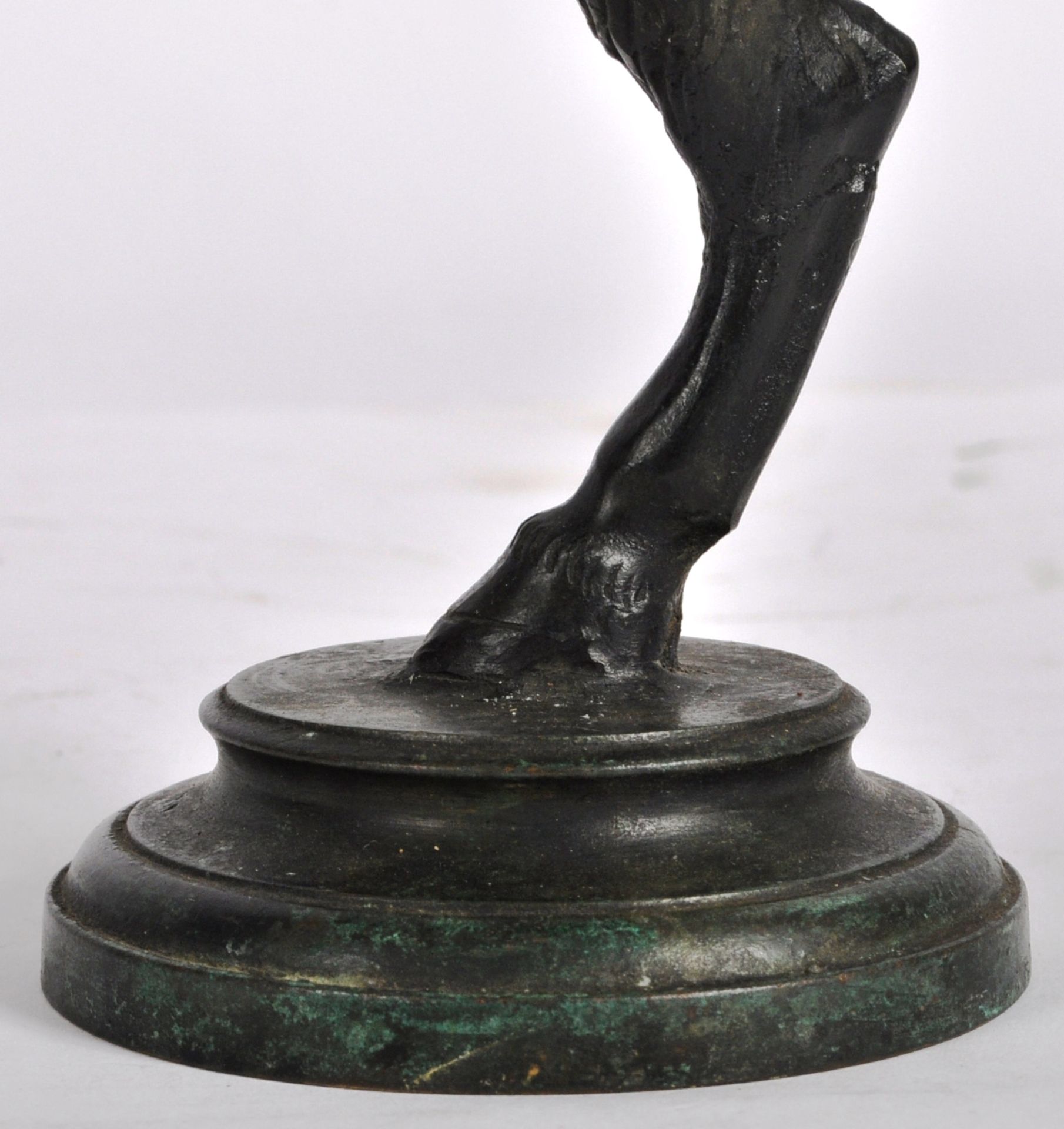 19TH CENTURY GRAND TOUR BRONZE FIGURE OF PAN - Image 6 of 8