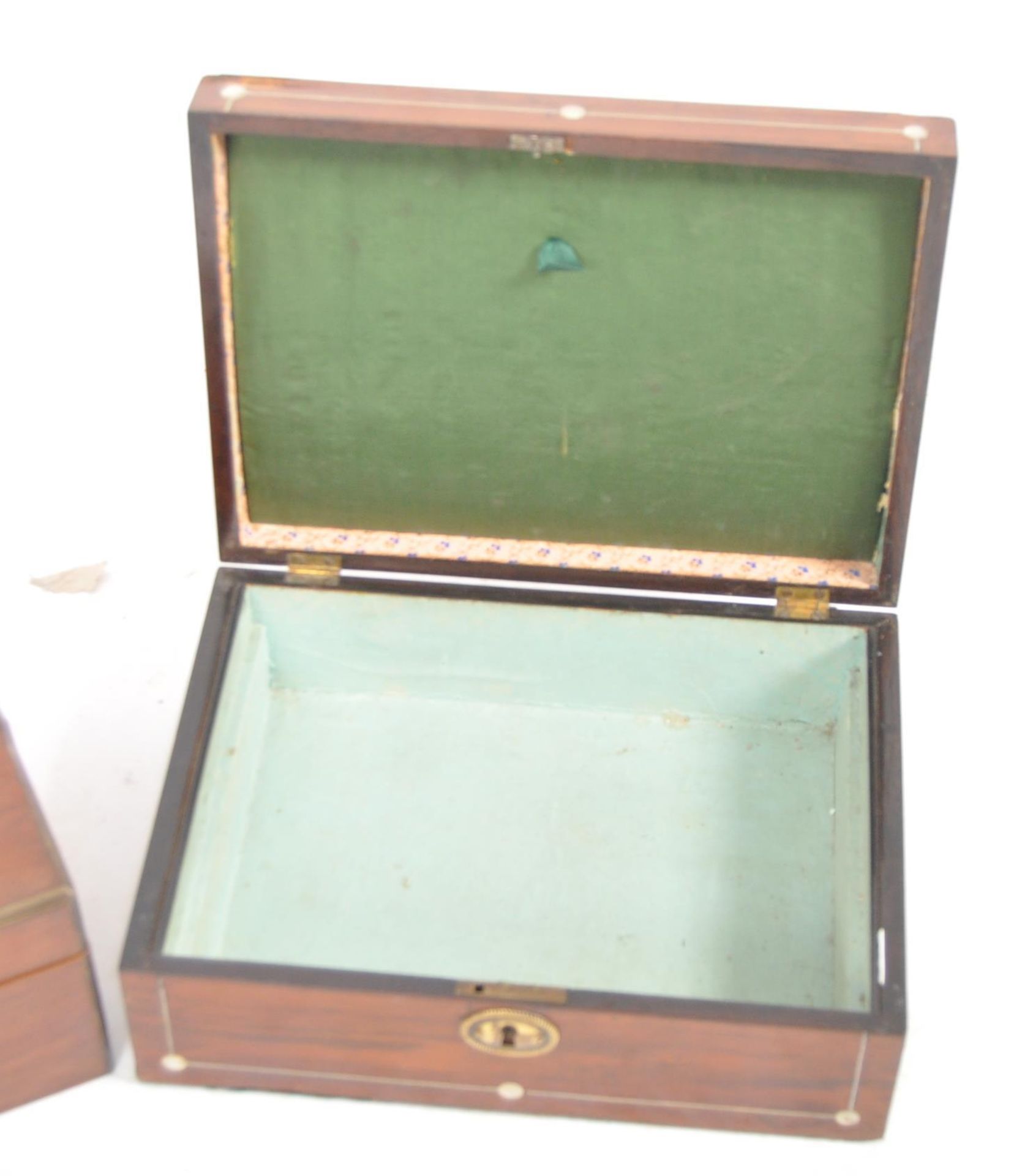 COLLECTION OF 19TH CENTURY VICTORIAN AND EARLIER BOXES - Bild 3 aus 7
