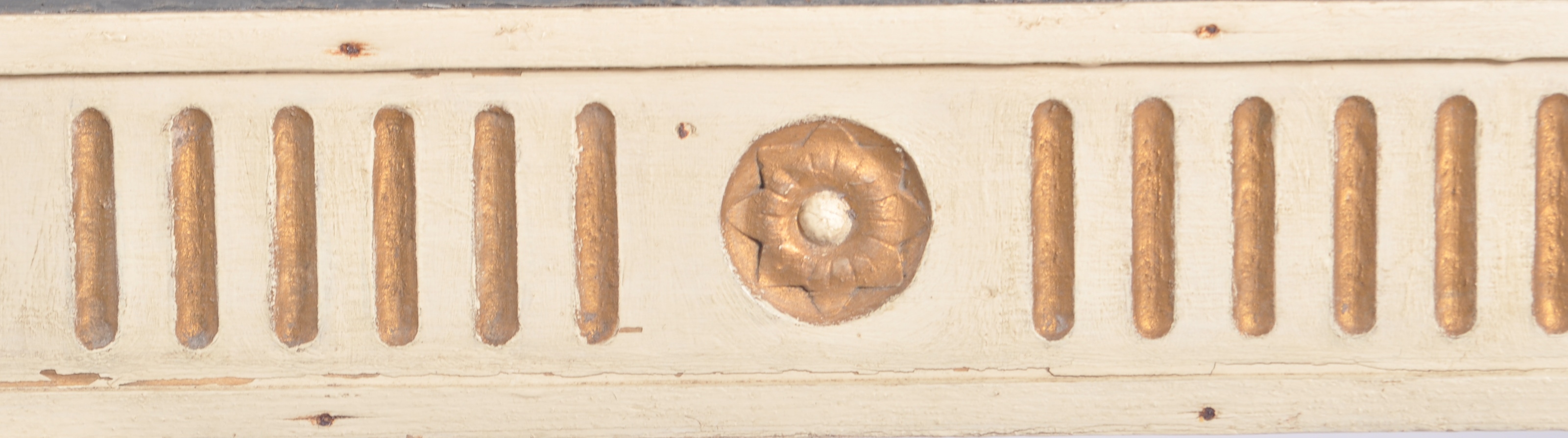 REGENCY REVIVAL MAHOGANY MARBLE TOPPED LION HALL TABLE - Image 4 of 8