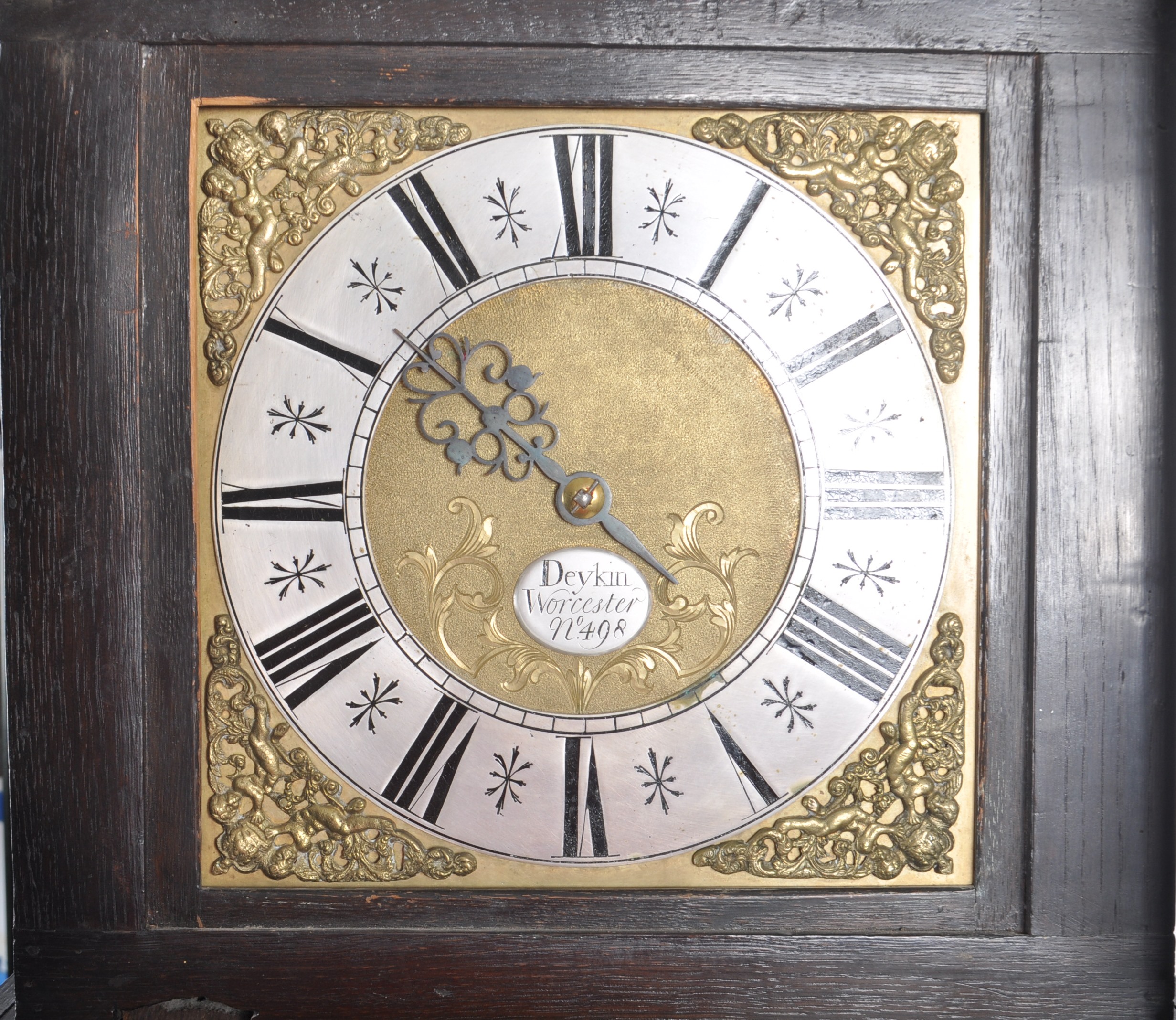 H DEYKIN OF WORCESTER 18TH CENTURY LONGCASE CLOCK - Image 2 of 9