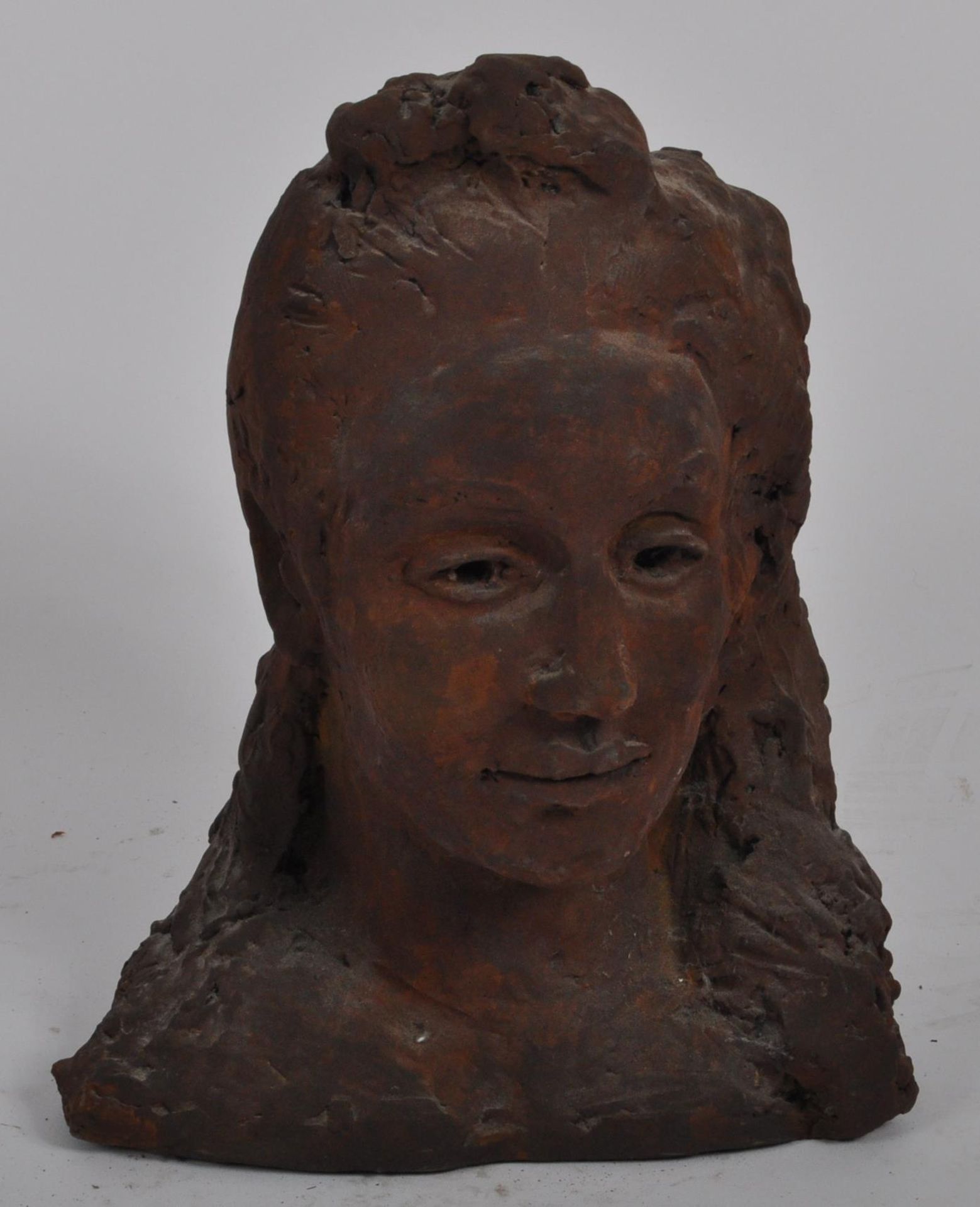 20TH CENTURY PORTRAIT BUST OF A FAIR MAIDEN - Image 3 of 7