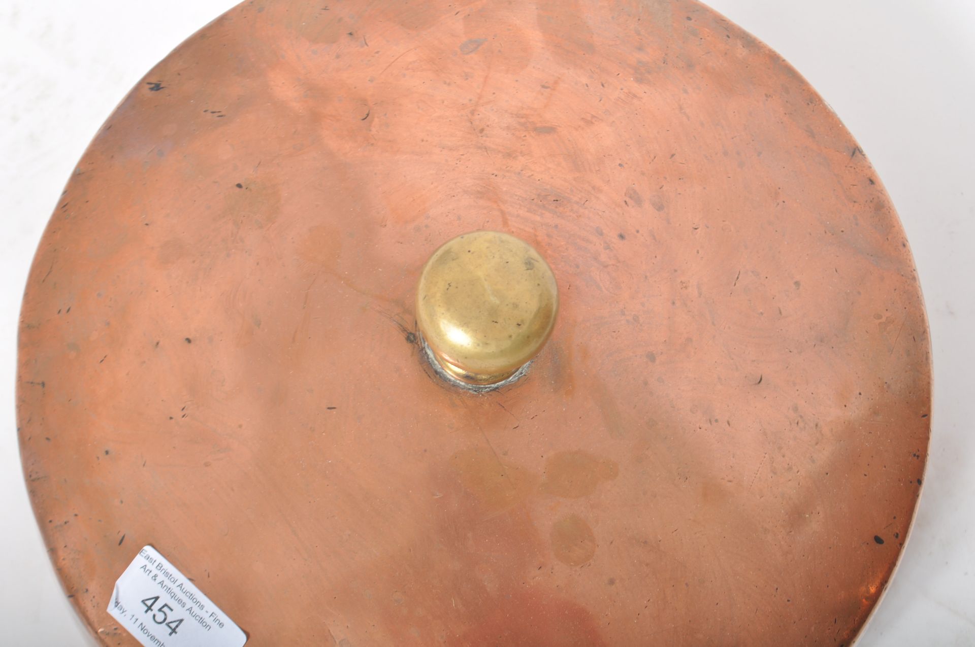 19TH CENTURY VICTORIAN COPPER KITCHEN POT - Image 4 of 6