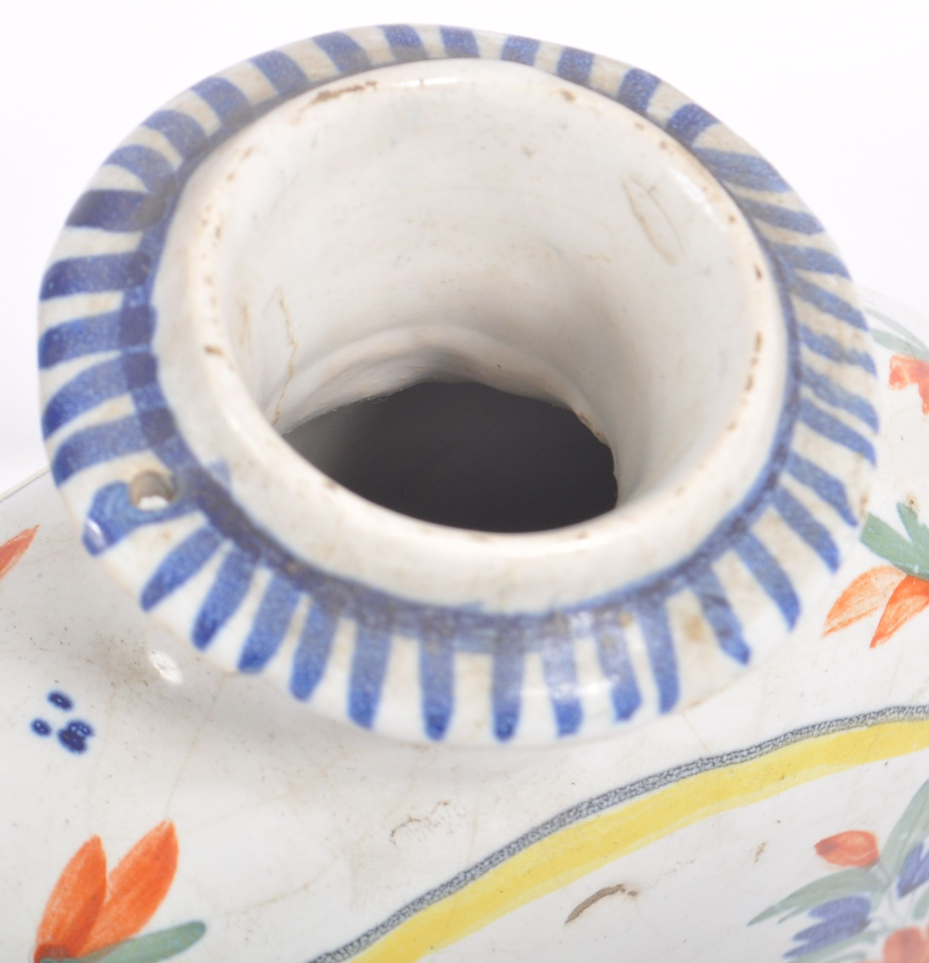 19TH CENTURY FRENCH FAIENCE TEAPOT - Image 12 of 13
