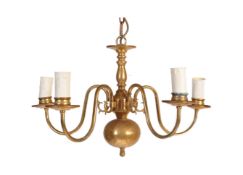 DUTCH STYLE BRASS CEILING LIGHTS