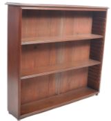 19TH CENTURY MAHOGANY ADJUSTABLE BOOKCASE