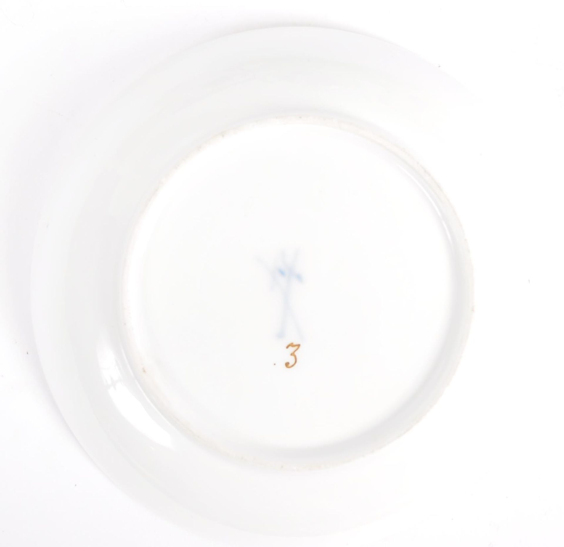 19TH CENTURY MEISSEN BLUE & WHITE PORCELAIN TEA SET - Image 6 of 18