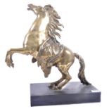 LARGE BRONZE FIGURINE OF A MARLEY HORSE