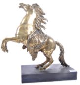 LARGE BRONZE FIGURINE OF A MARLEY HORSE