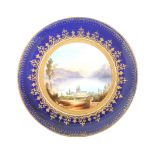 19TH CENTURY AYNSLEY CABINET PLATE