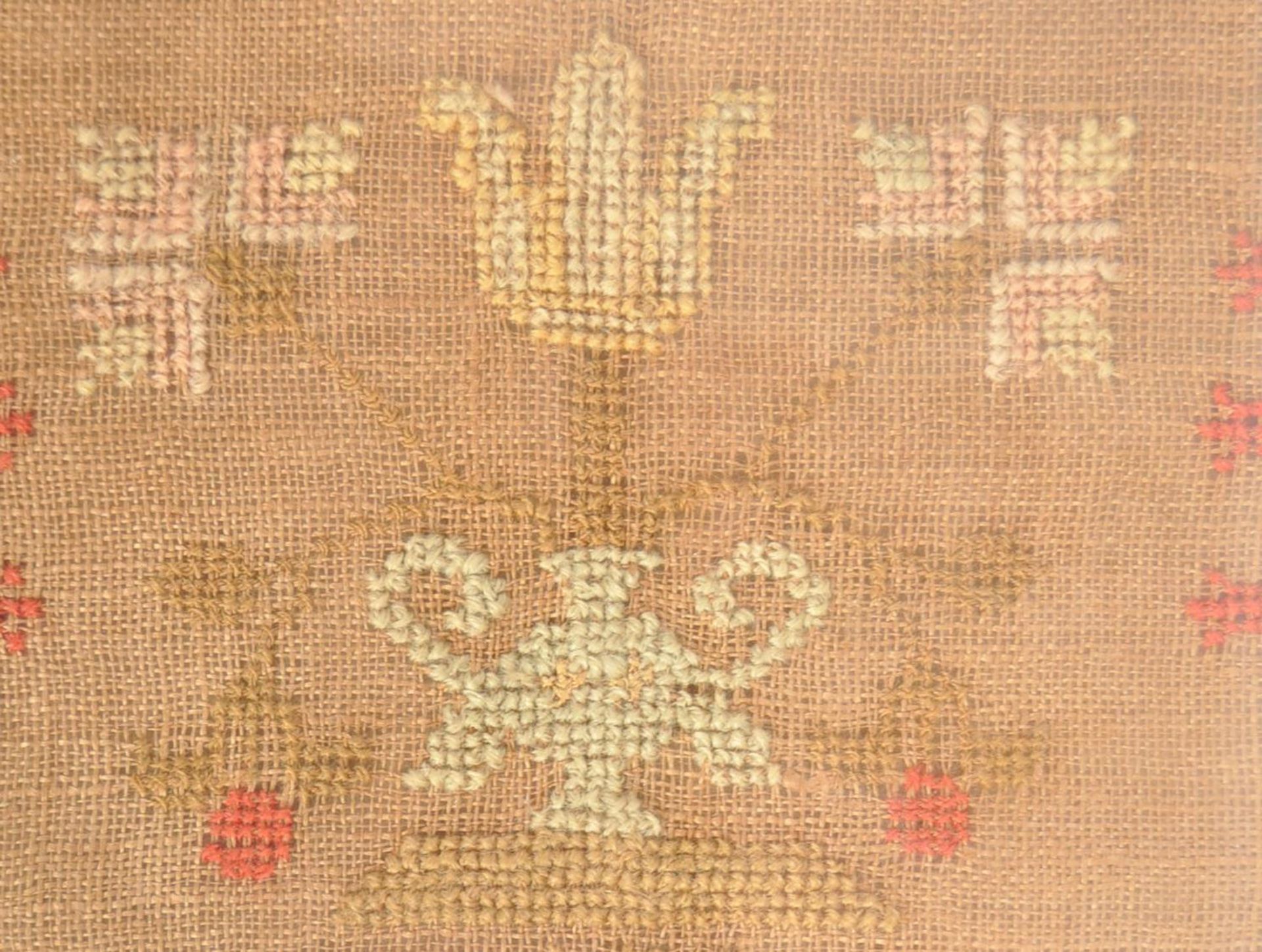 19TH CENTURY NEEDLEPOINT SAMPLER BY MARY FINLAY - Image 3 of 5