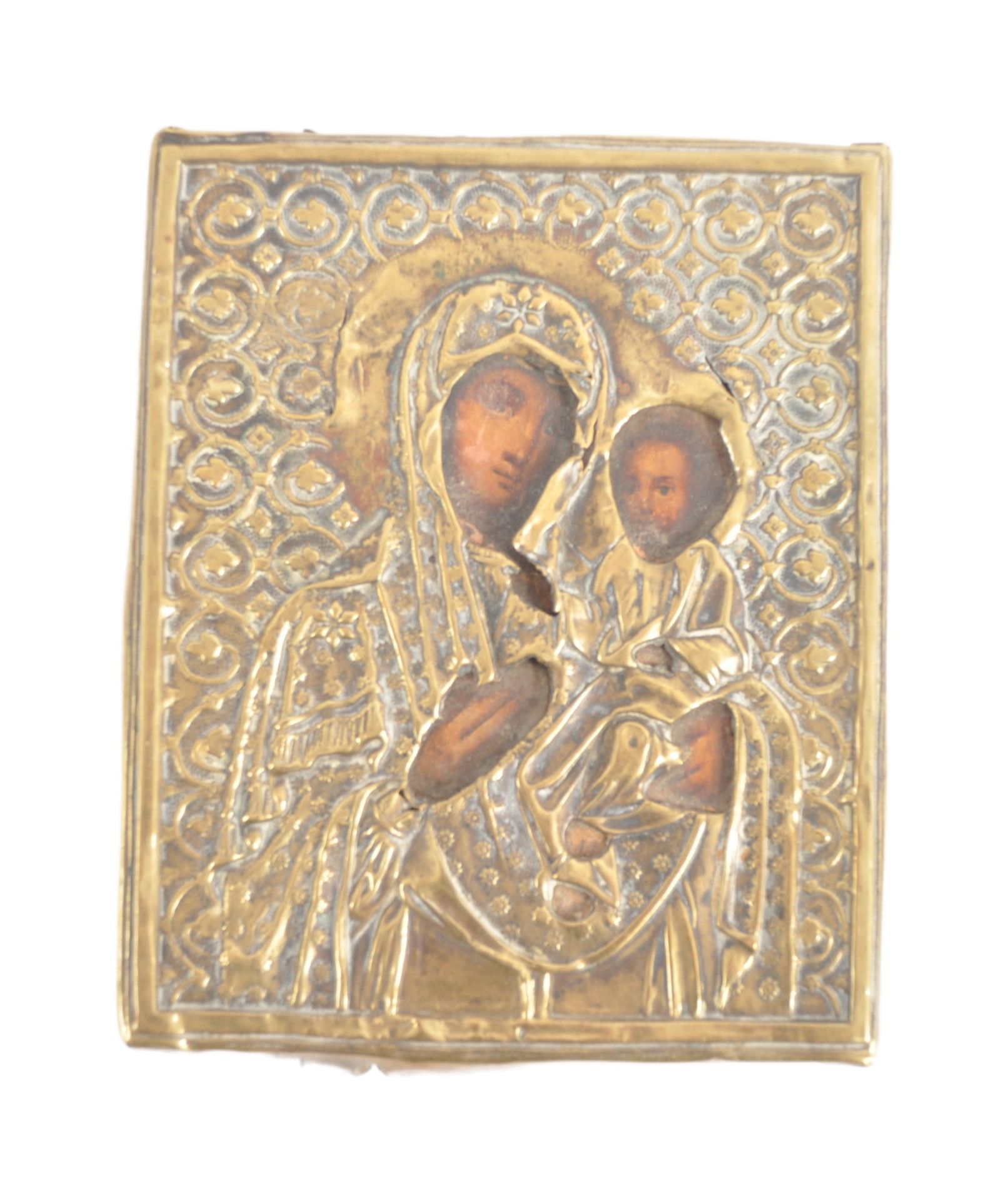 19TH CENTURY RUSSIAN RELIGIOUS ICON