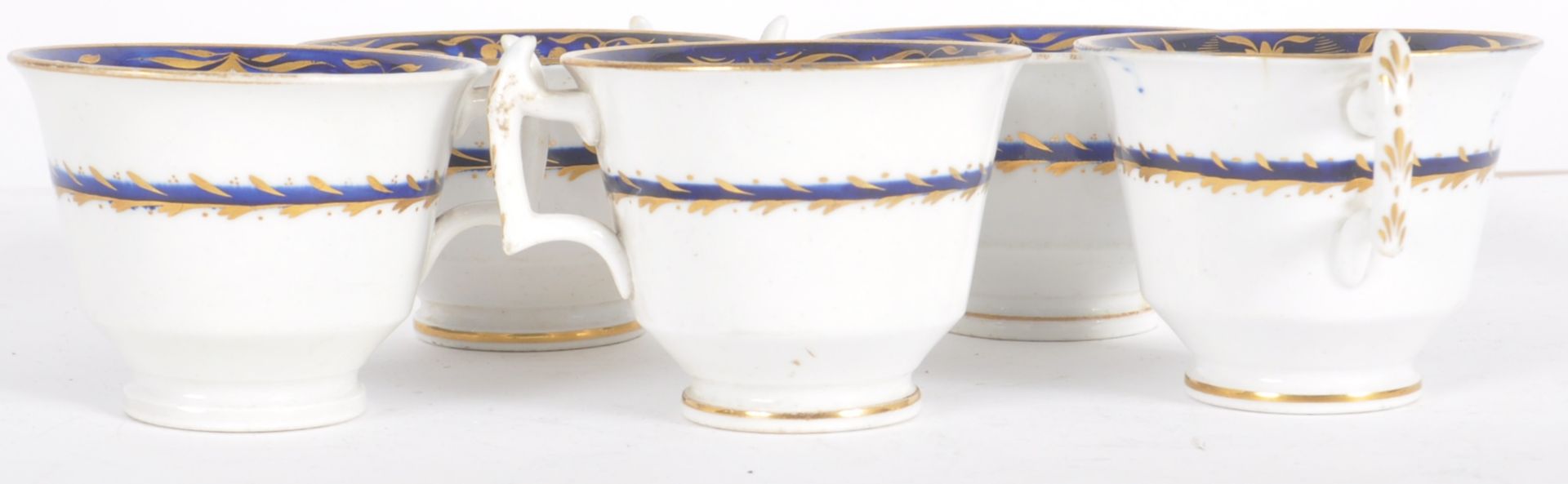 19TH CENTURY COALPORT MANNER COBALT TEA SERVICE - Image 16 of 19