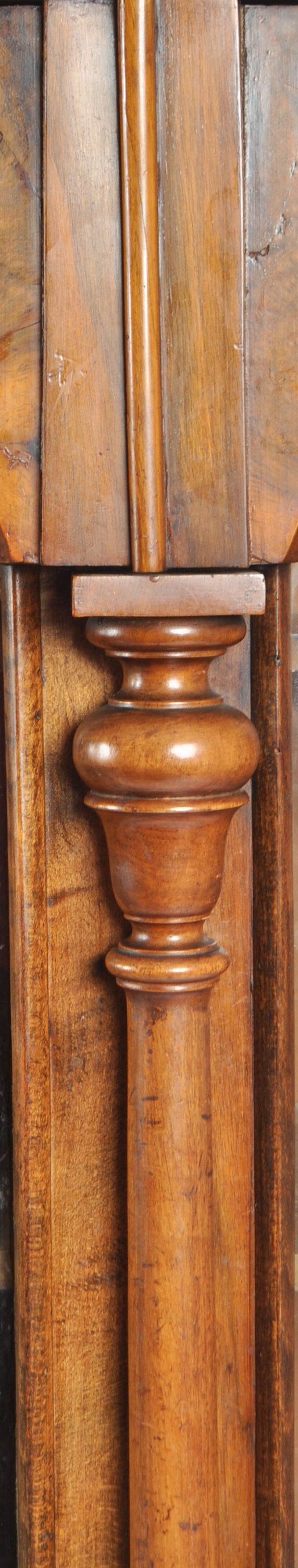 19TH CENTURY VICTORIAN WALNUT GLAZED BOOKCASE - Image 7 of 8