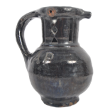 18TH CENTURY GEORGIAN POTTERY PUZZLE JUG