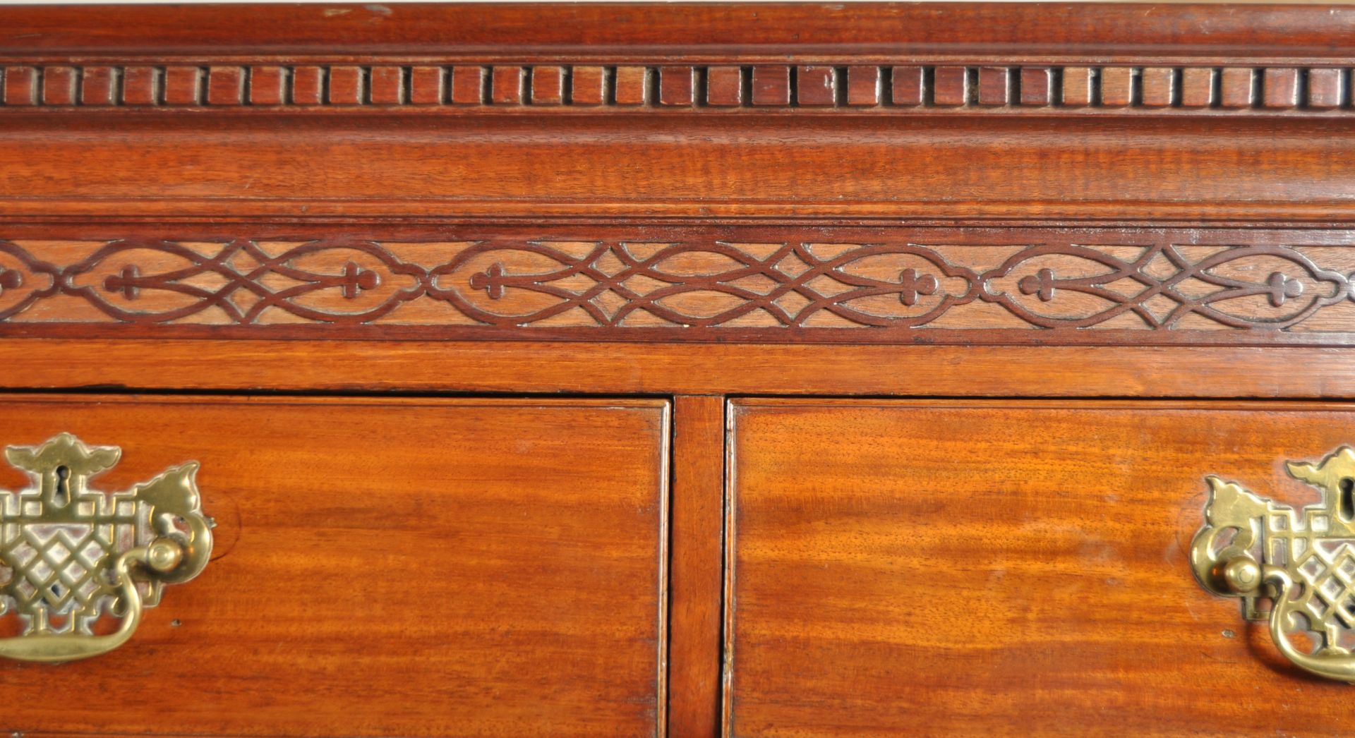 18TH CENTURY GEORGE III CHEST ON CHEST - Image 10 of 11