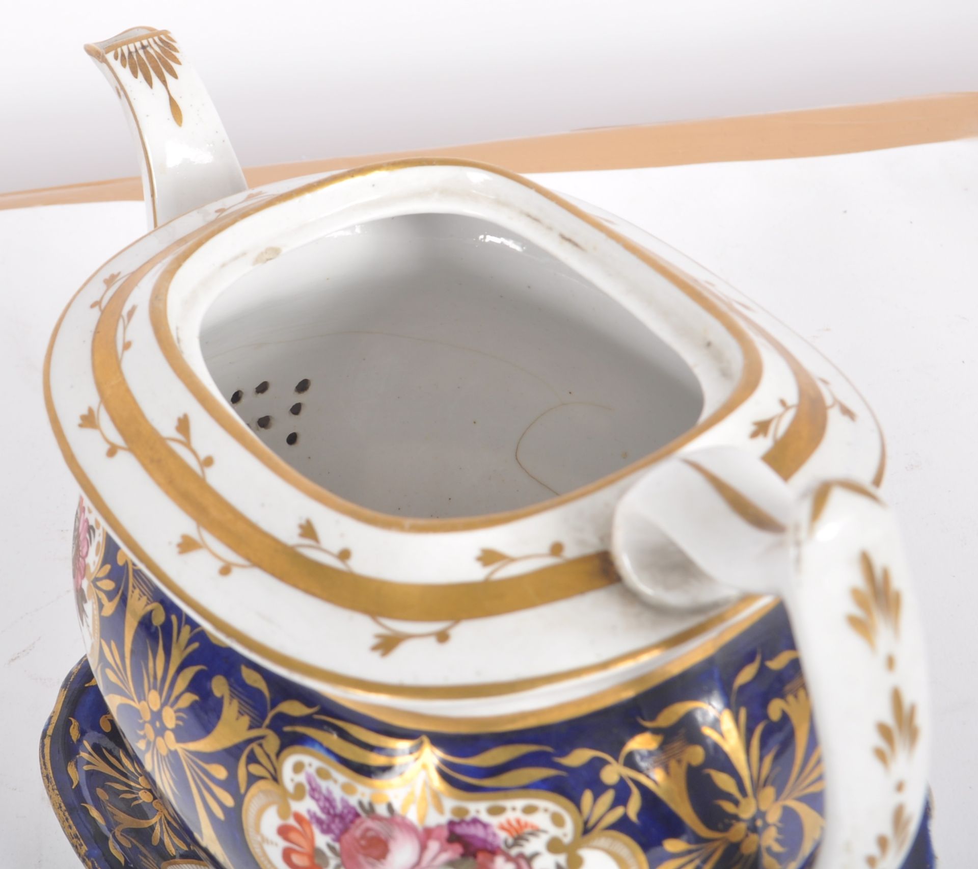 19TH CENTURY COALPORT MANNER COBALT TEA SERVICE - Image 7 of 19