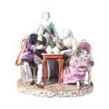 19TH CENTURY PORCELAIN MEISSEN FIGURINE GROUP