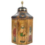 EARLY 20TH CENTURY PAINTED CHINESE LANTERN LIGHT