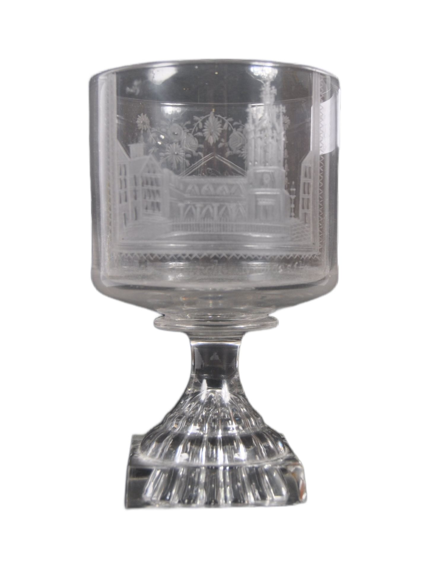 19TH CENTURY VICTORIAN NEWCASTLE CHURCH GOBLET - Image 7 of 7