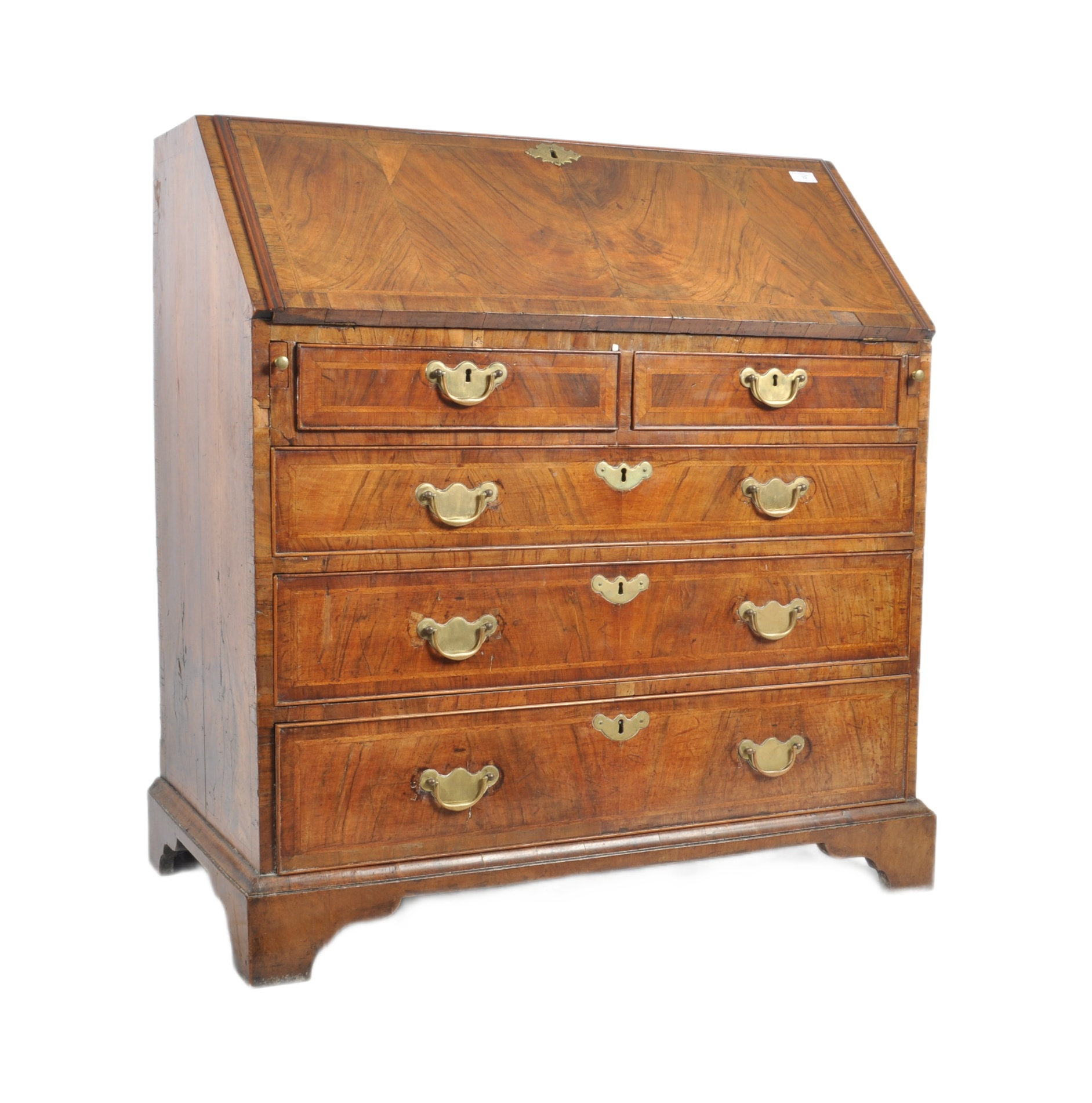 18TH CENTURY GEORGE III WALNUT BUREAU