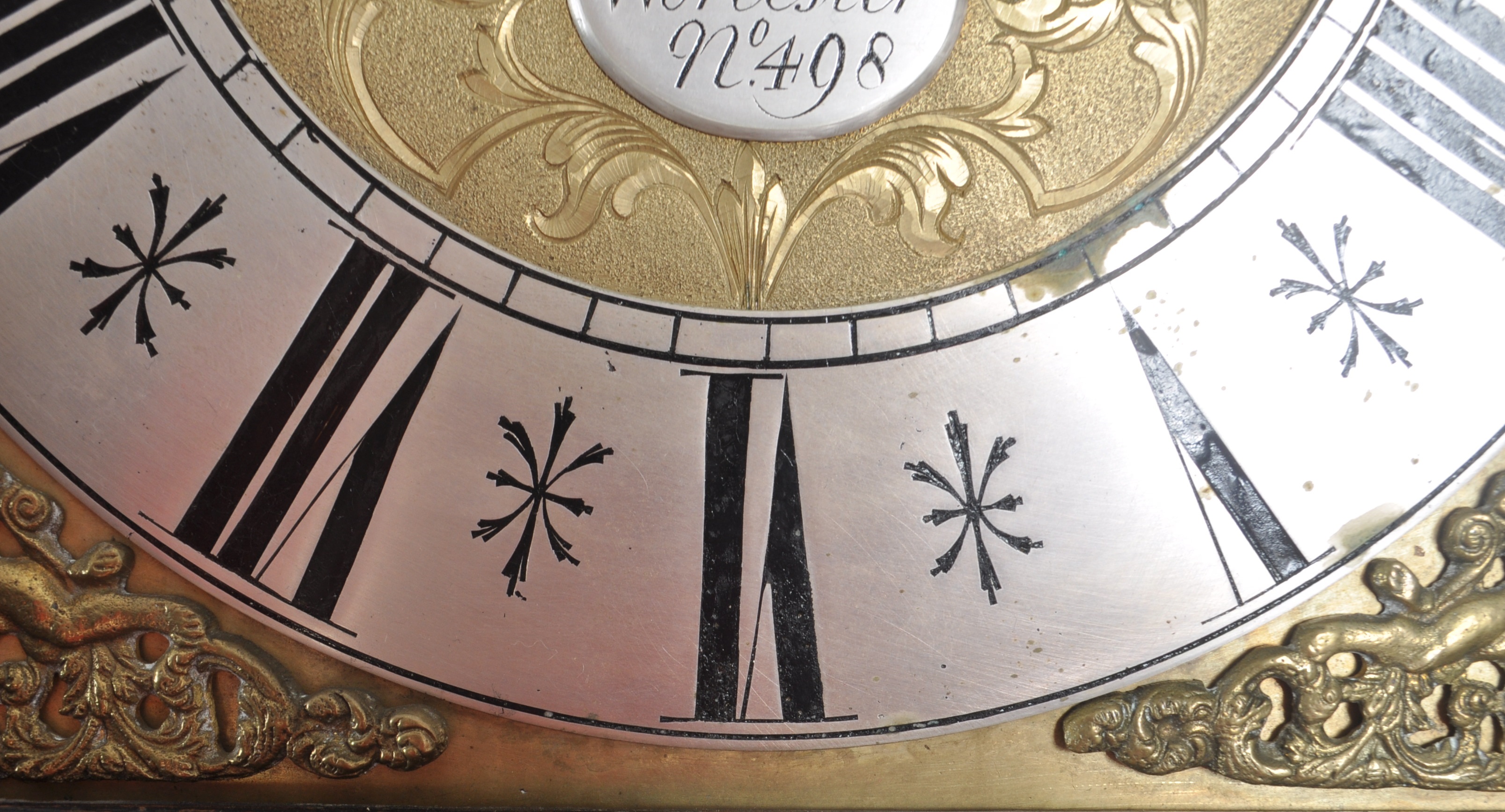 H DEYKIN OF WORCESTER 18TH CENTURY LONGCASE CLOCK - Image 4 of 9