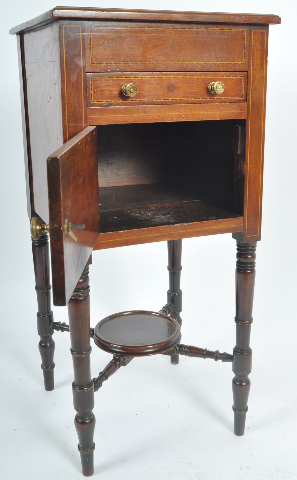 LATE 19TH CENTURY VICTORIAN POT CUPBOARD - Image 5 of 6