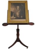 19TH CENTURY REGENCY MAHOGANY PEDESTAL READING LECTURN