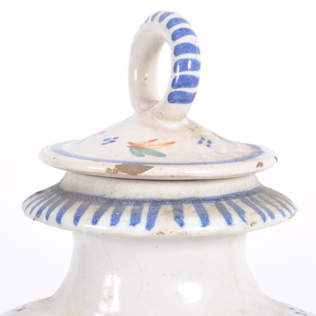 19TH CENTURY FRENCH FAIENCE TEAPOT - Image 8 of 13