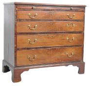 18TH CENTURY MAHOGANY BACHELOR'S CHEST OF DRAWERS
