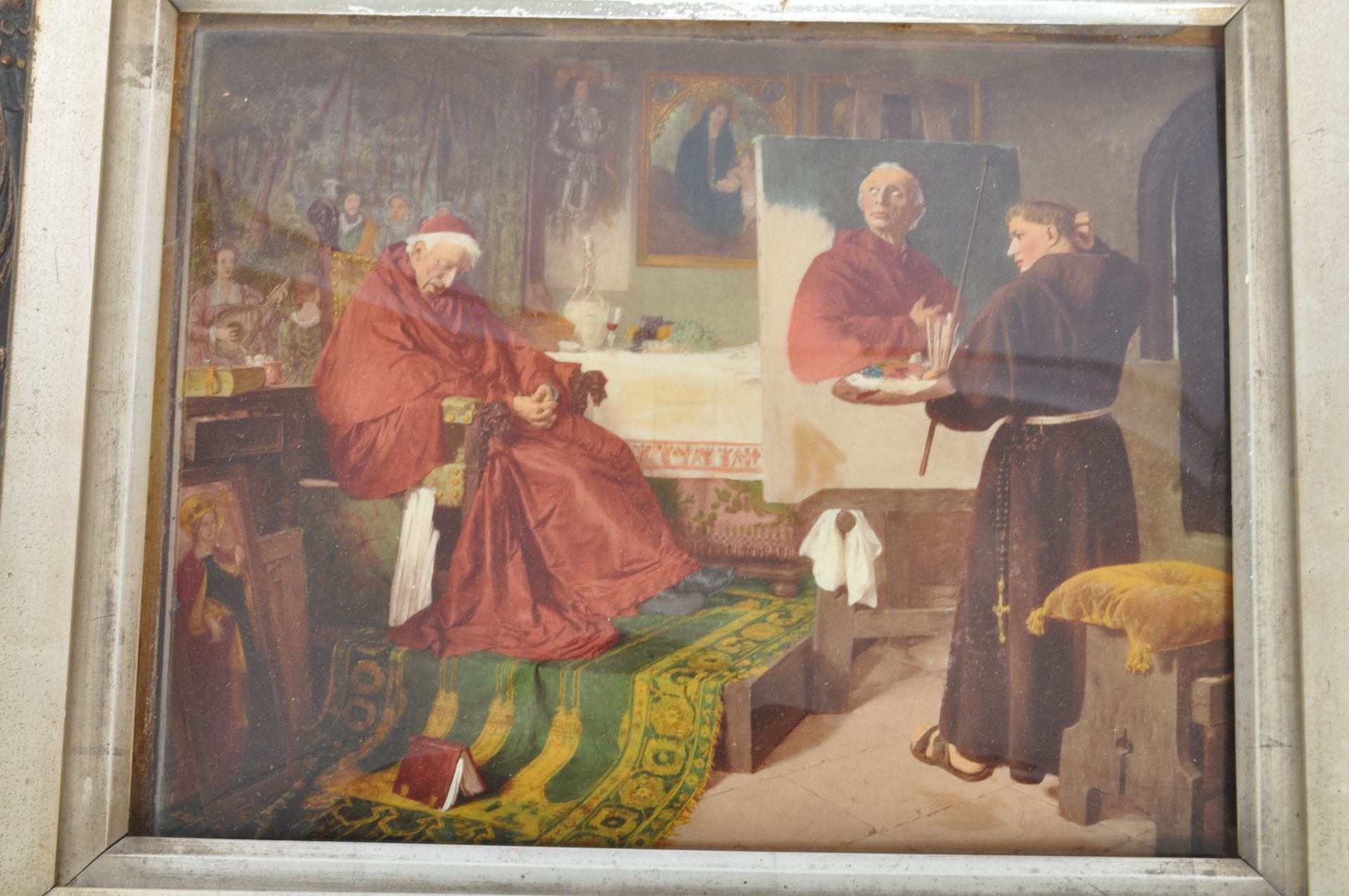 AFTER TOBY EDWARD ROSENTHAL - CRYSTOLEUM PRINT OF THE CARDINAL'S PORTRAIT - Bild 2 aus 4