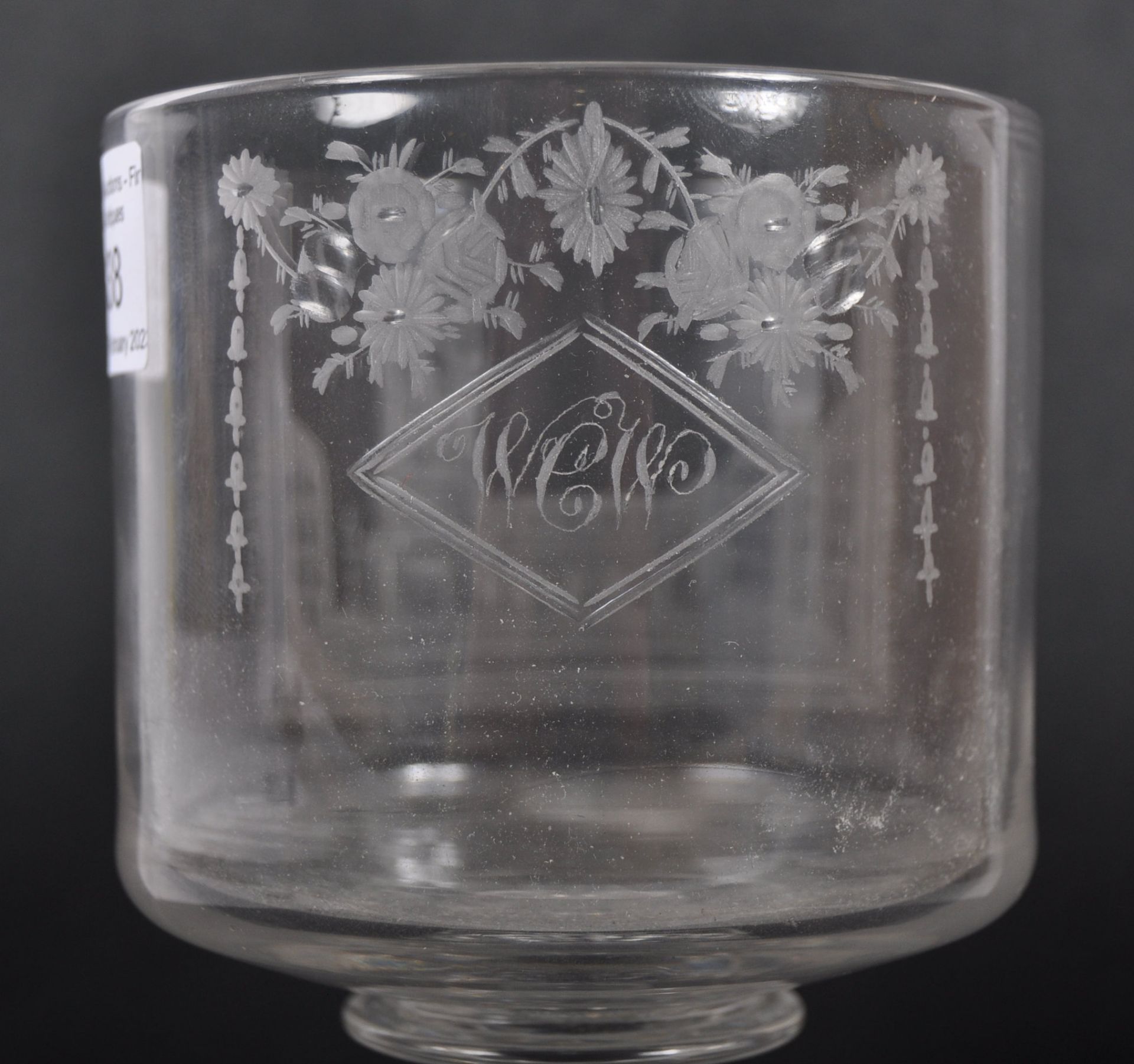 19TH CENTURY VICTORIAN NEWCASTLE CHURCH GOBLET - Image 3 of 7