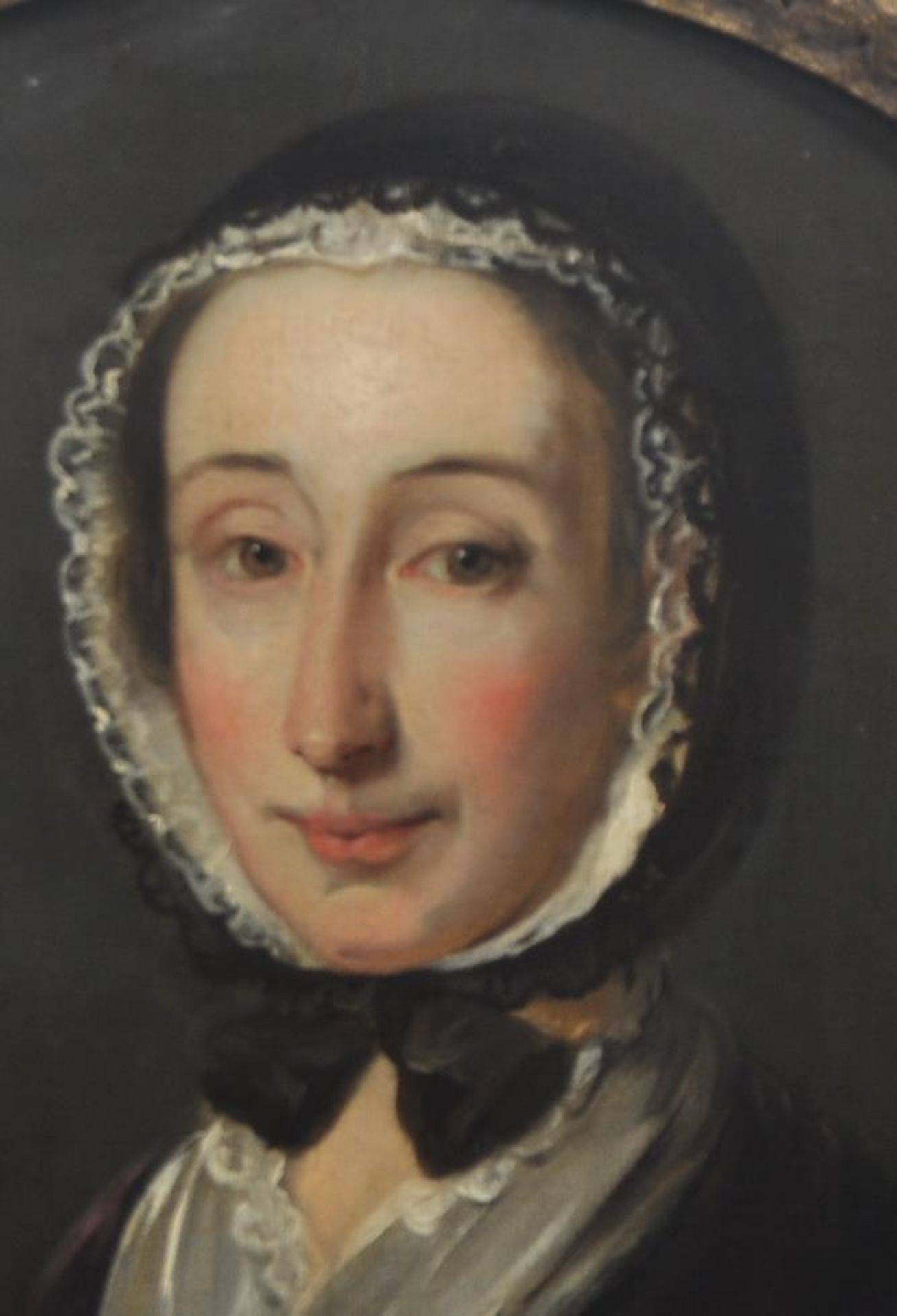 ANNE FORBES (BRITISH 1745-1834) - OIL PORTRAIT OF YOUNG WOMAN - Bild 2 aus 7