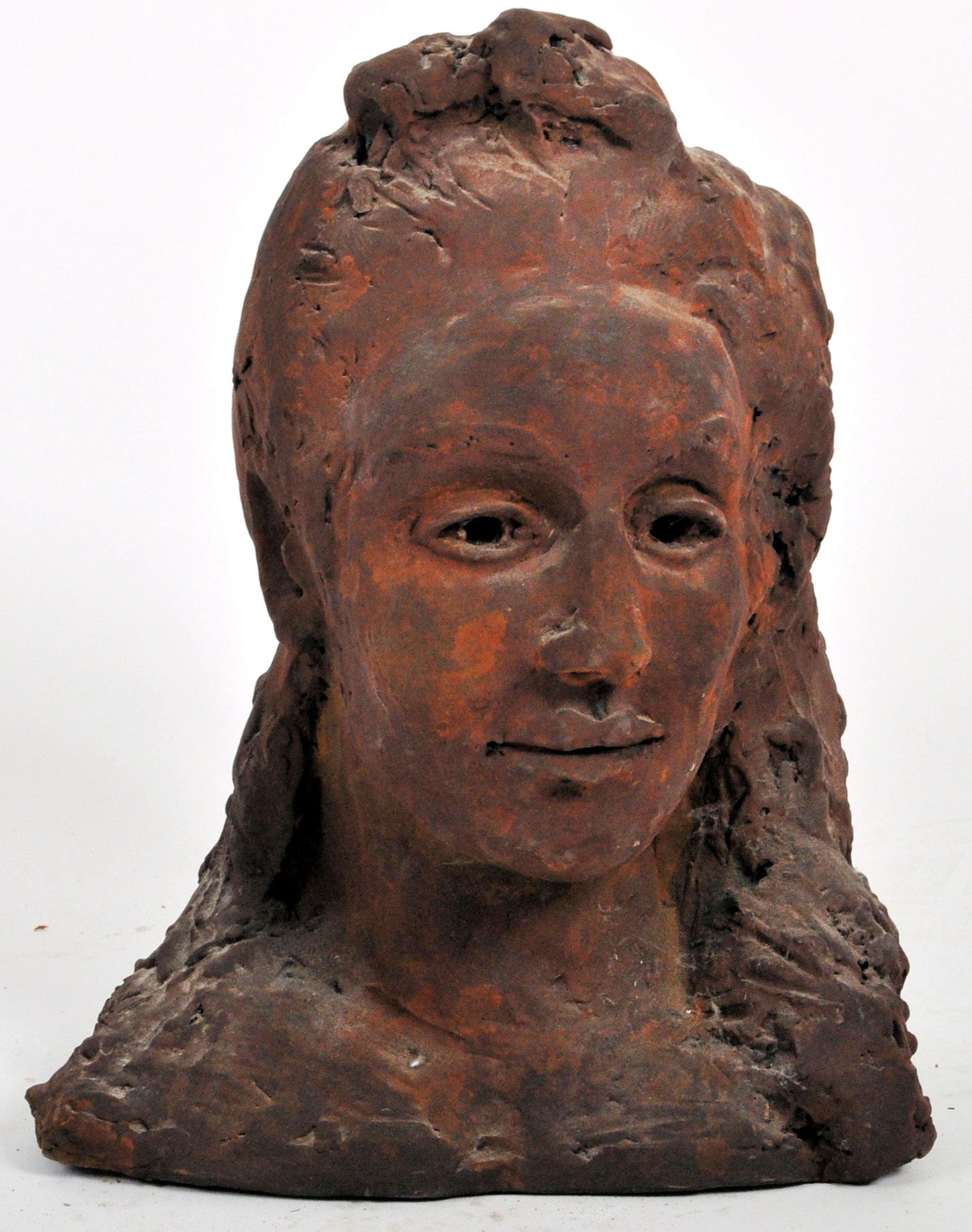 20TH CENTURY PORTRAIT BUST OF A FAIR MAIDEN - Image 2 of 7