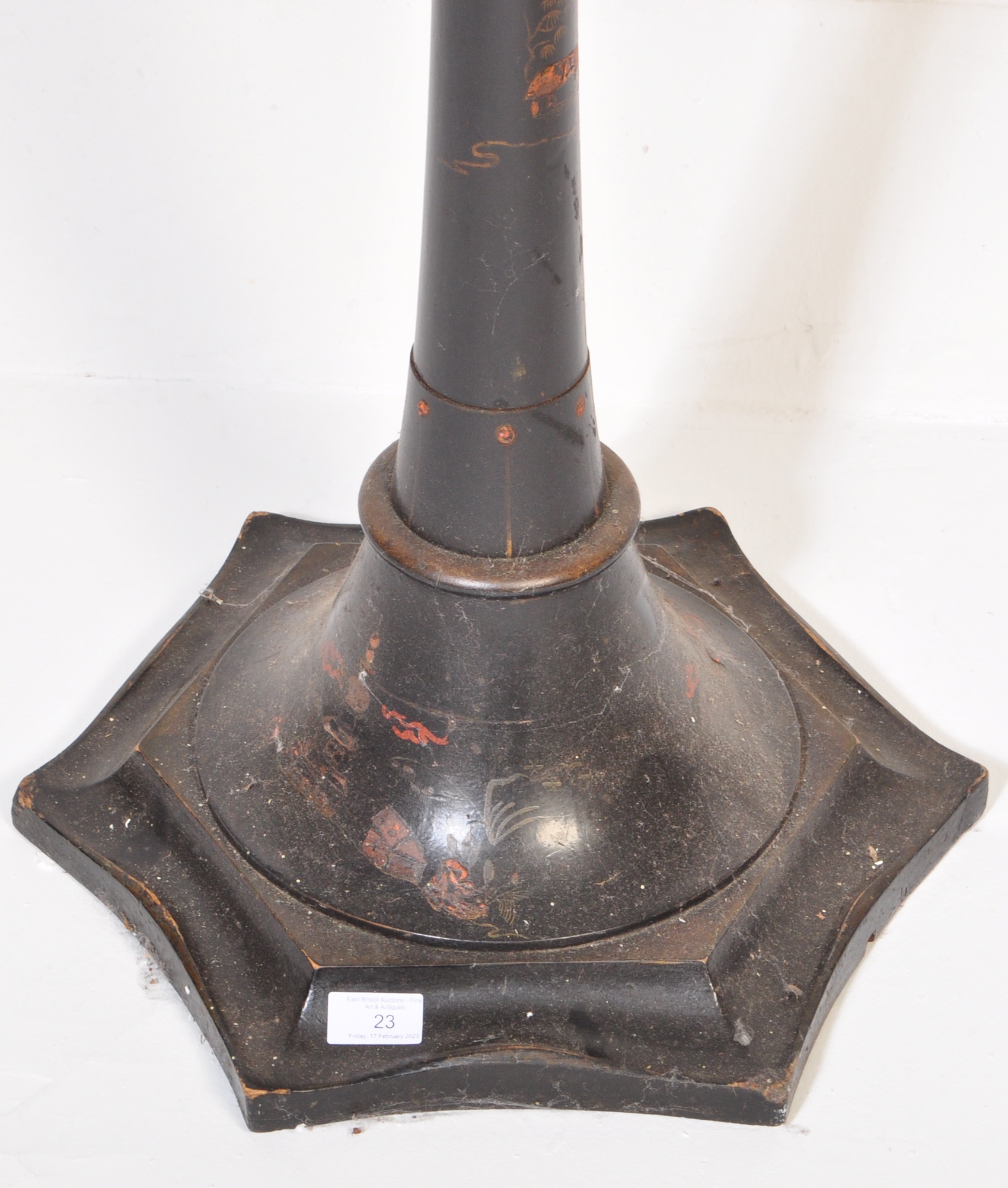 EARLY 20TH CENTURY CHINOISERIE STANDARD LAMP - Image 2 of 7