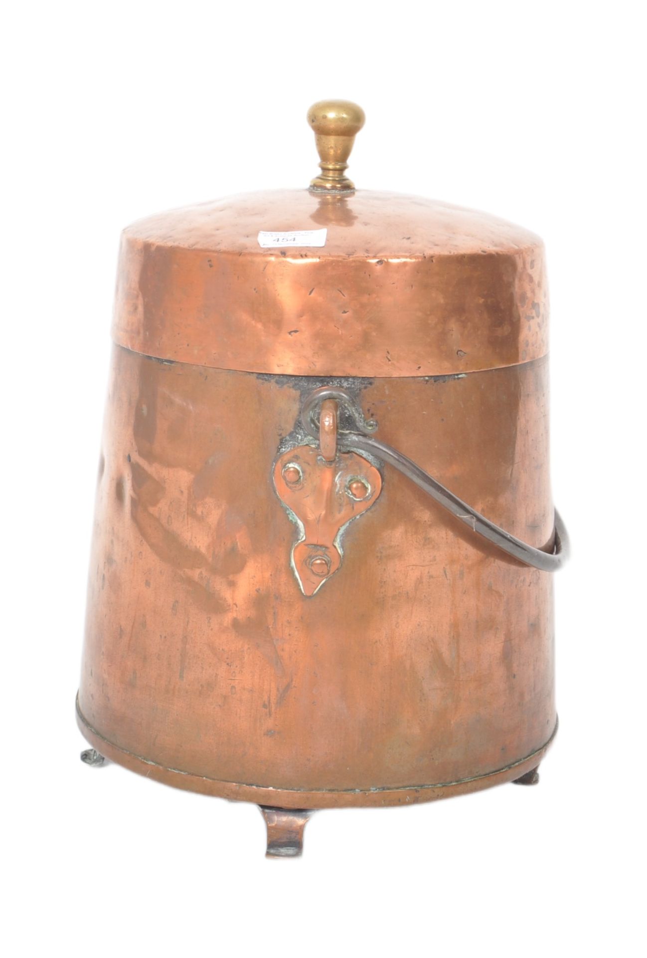 19TH CENTURY VICTORIAN COPPER KITCHEN POT