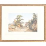 WILLIAM JAMES MULLER - 19TH CENTURY LANDSCAPE WATERCOLOUR