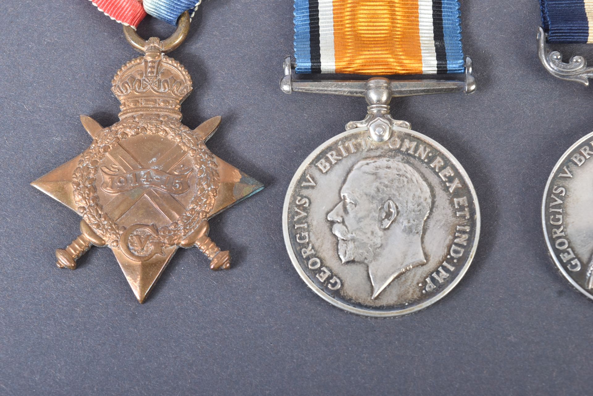 WWI FIRST WORLD WAR MEDAL GROUP - EAST SURREY REGIMENT - Bild 2 aus 6