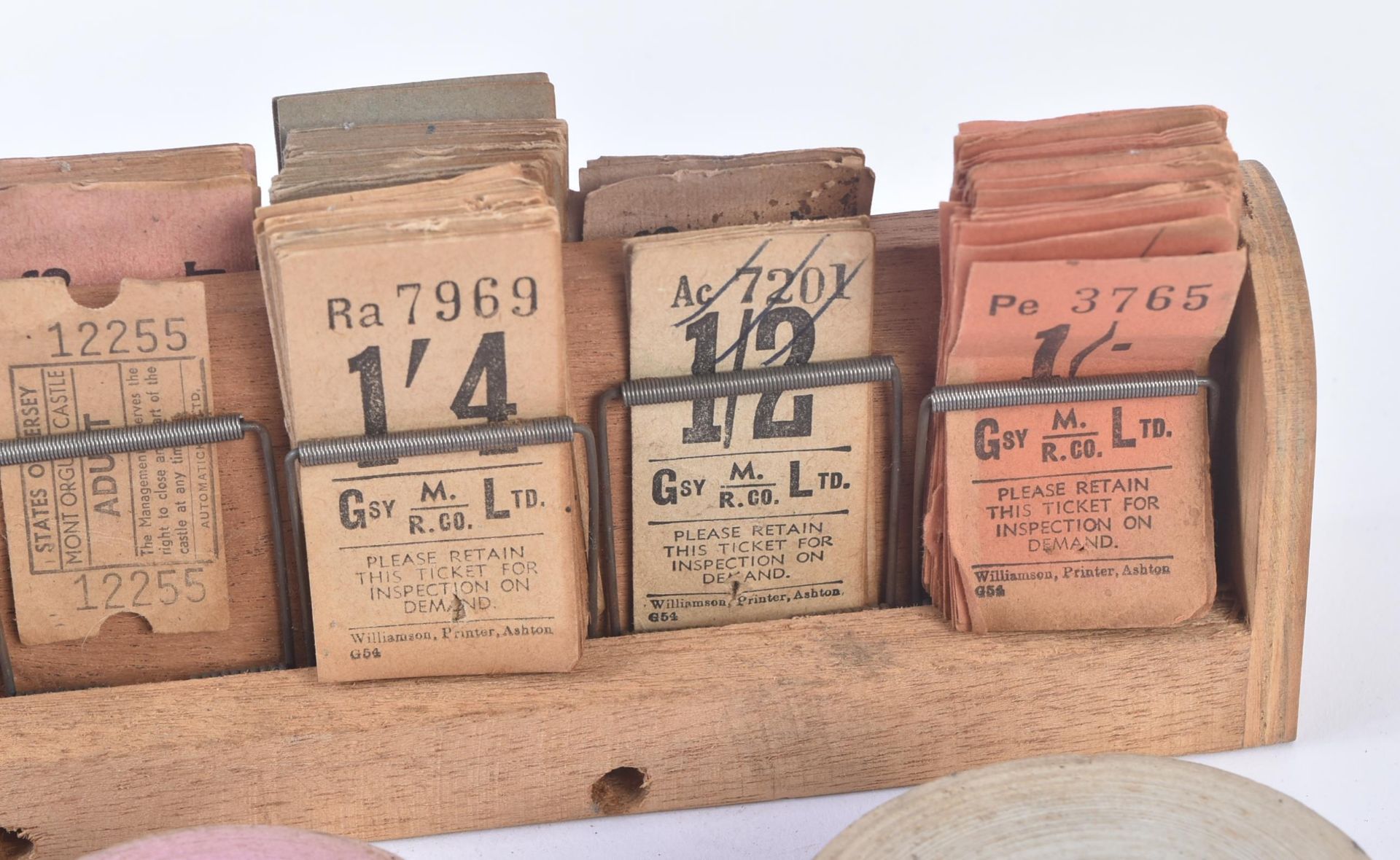 COLLECTION OF EARLY 20TH CENTURY COACH / BUS TICKETS - Bild 7 aus 8