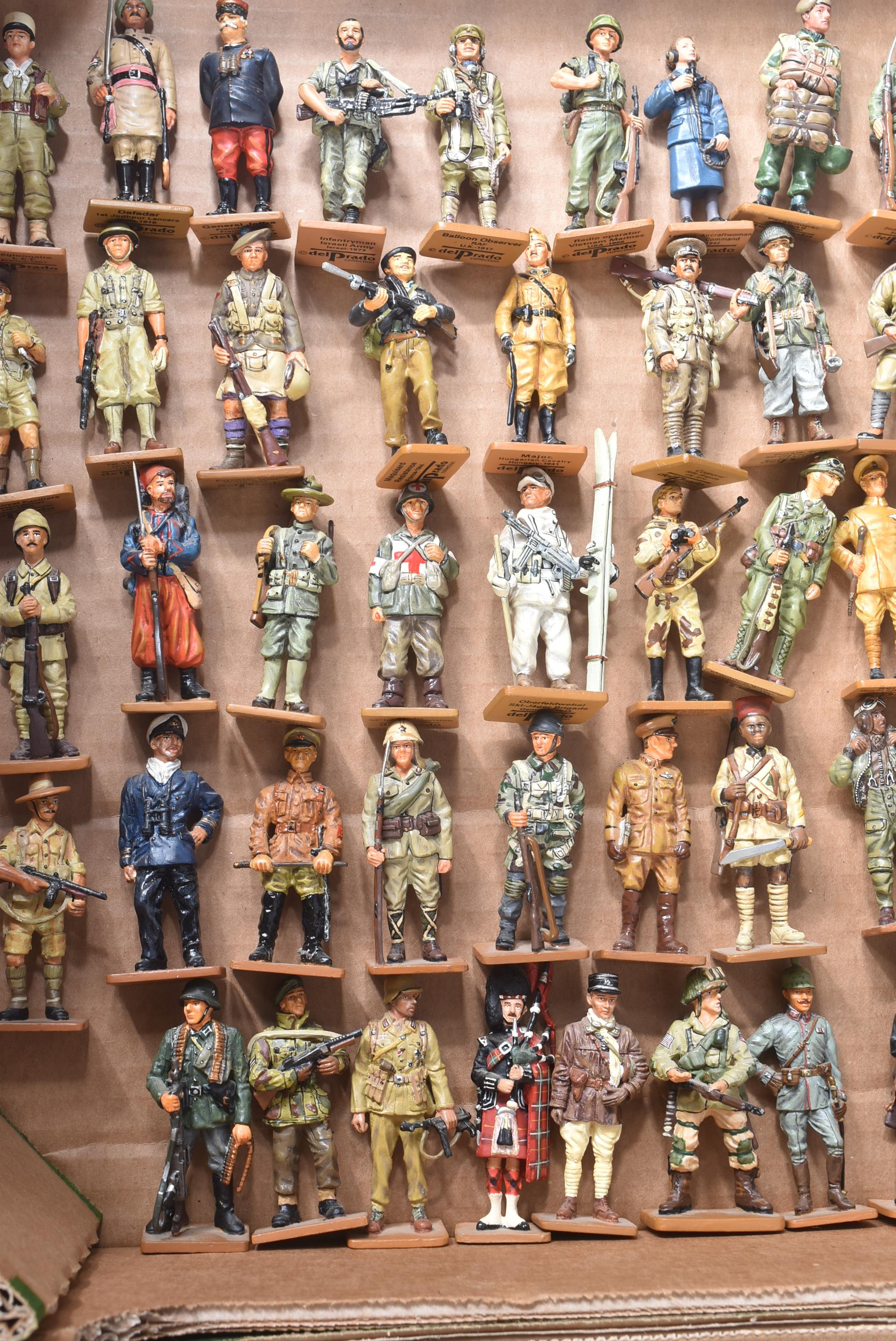 LARGE COLLECTION OF DEL PRADO MEN AT WAR MODEL FIGURES - Image 4 of 12