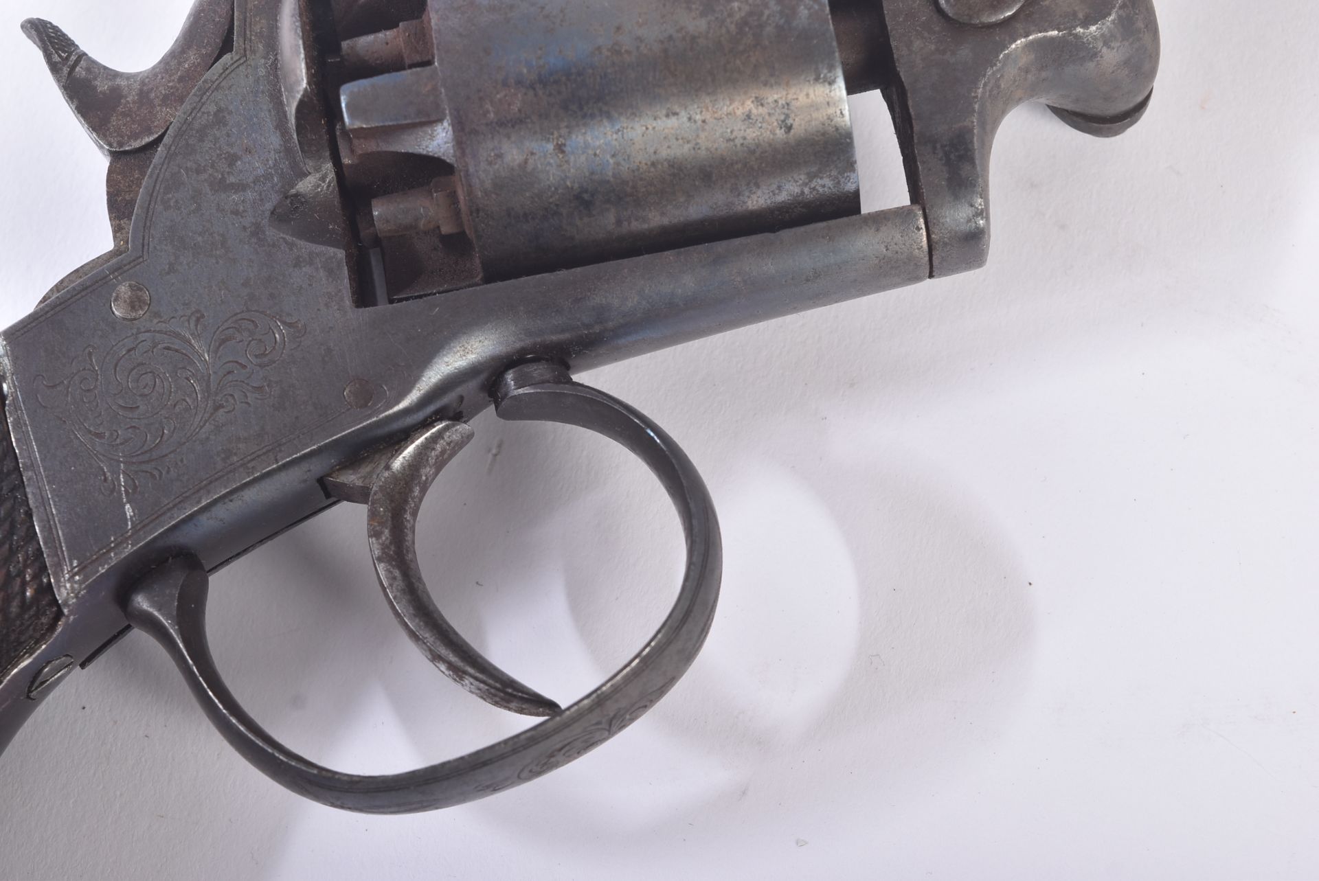 19TH CENTURY J. MACQUIRE OF LONDON SIX-SHOT REVOLVER PISTOL - Image 9 of 9